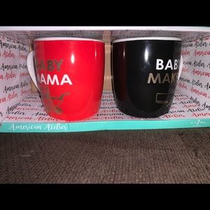 Baby Momma and Baby Maker Mugs - New in Box